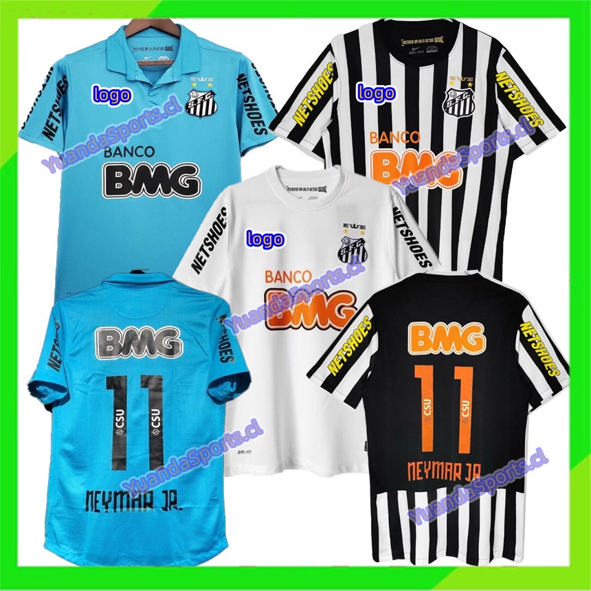 Áo Thun Bóng Đá NEYMAR JR 11 12 13 2011 2012 2013 Santos