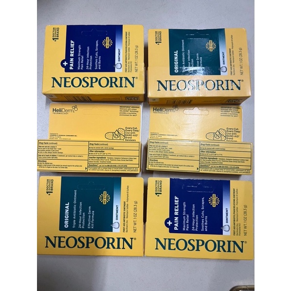 Kem Mỡ Kháng sinh Hỗ Trợ Vết Thương bỏng Neosporin Original Ointment 28.3g