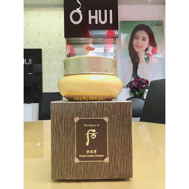 Kem tẩy trang dịu nhẹ làm mềm da Whoo Facial Cream Cleanser 40ml/ mỹ phẩm Ohui công ty chính hãng cao cấp hàn quốc