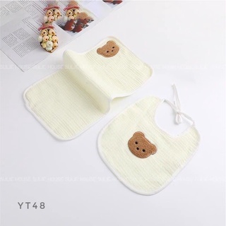 Set yếm khăn xô gấu - YT48