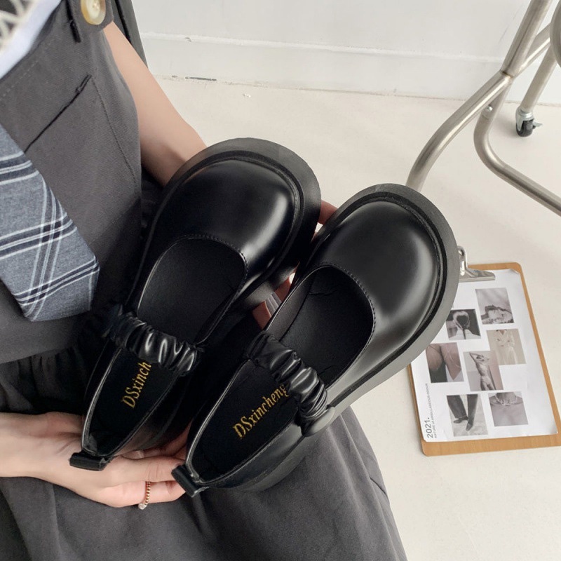 Giày Lolita Ulzzang Hàn Quốc Cute HOTTREND DÂY CHUN  Ôm Chân GIÁ RẺ LLT006-ZOEE