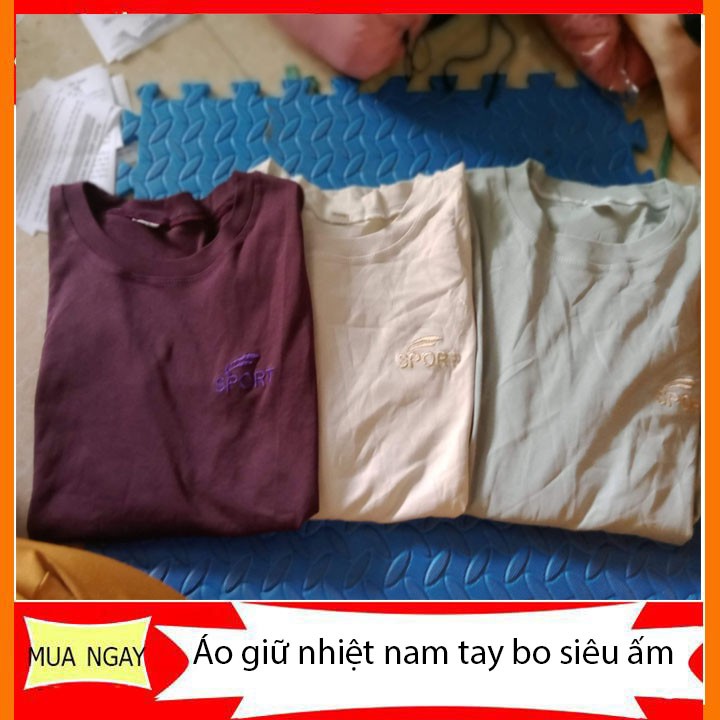 [ Mã FAMANU07 giảm 10% đơn 0đ ] ( Xả kho thanh lí ) Áo thun nam giữ nhiệt thể thao dài tay