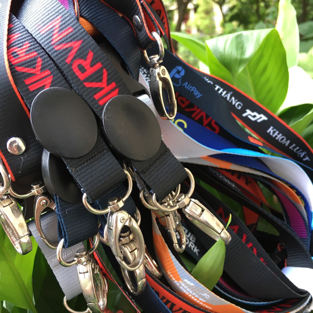 In Dây Đeo Thẻ Theo Yêu Cầu tại TP HCM - Sản xuất dây đeo thẻ.