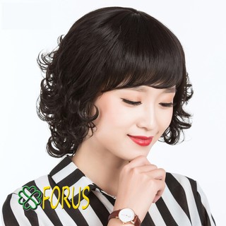 Tóc giả nữ trung niên xoăn ngắn, tóc trung niên 9209 Sỉ 120k