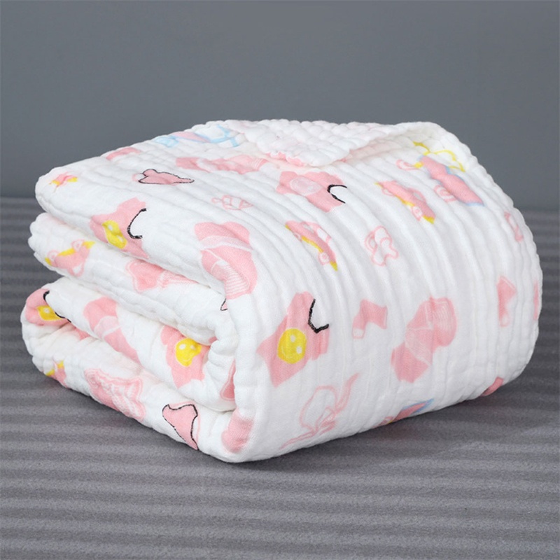 Chăn Cotton 6 Lớp 110x110cm Dành Cho Bé