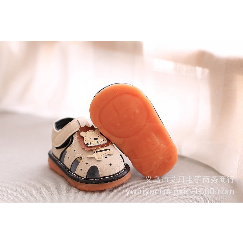 Siêu đẹp_ Rọ tập đi hình sư tử siêu cute cho bé 0-2 tuổi