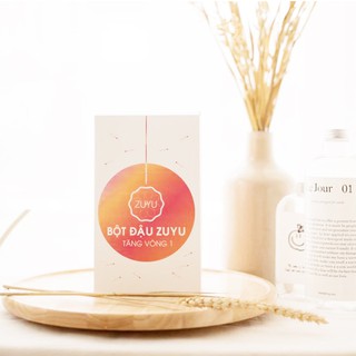 Bột Tăng Vòng 1 ZuYu - Bột Đậu ZuYu (Hộp 500 gram uống 1 tháng, Tặng kèm tinh dầu massage vòng 1)