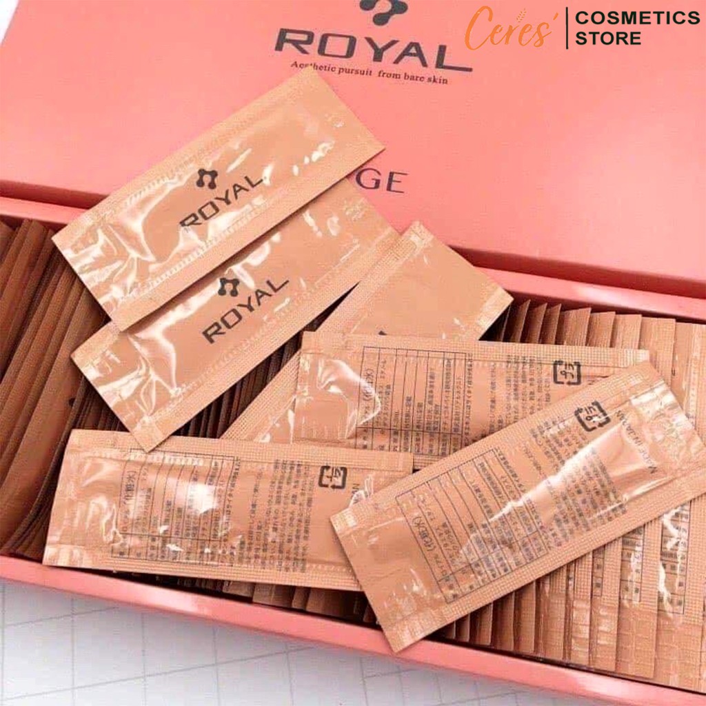 Serum nhau thai cừu - tinh chất dưỡng trắng cấp ẩm da nhật bản royal placenta