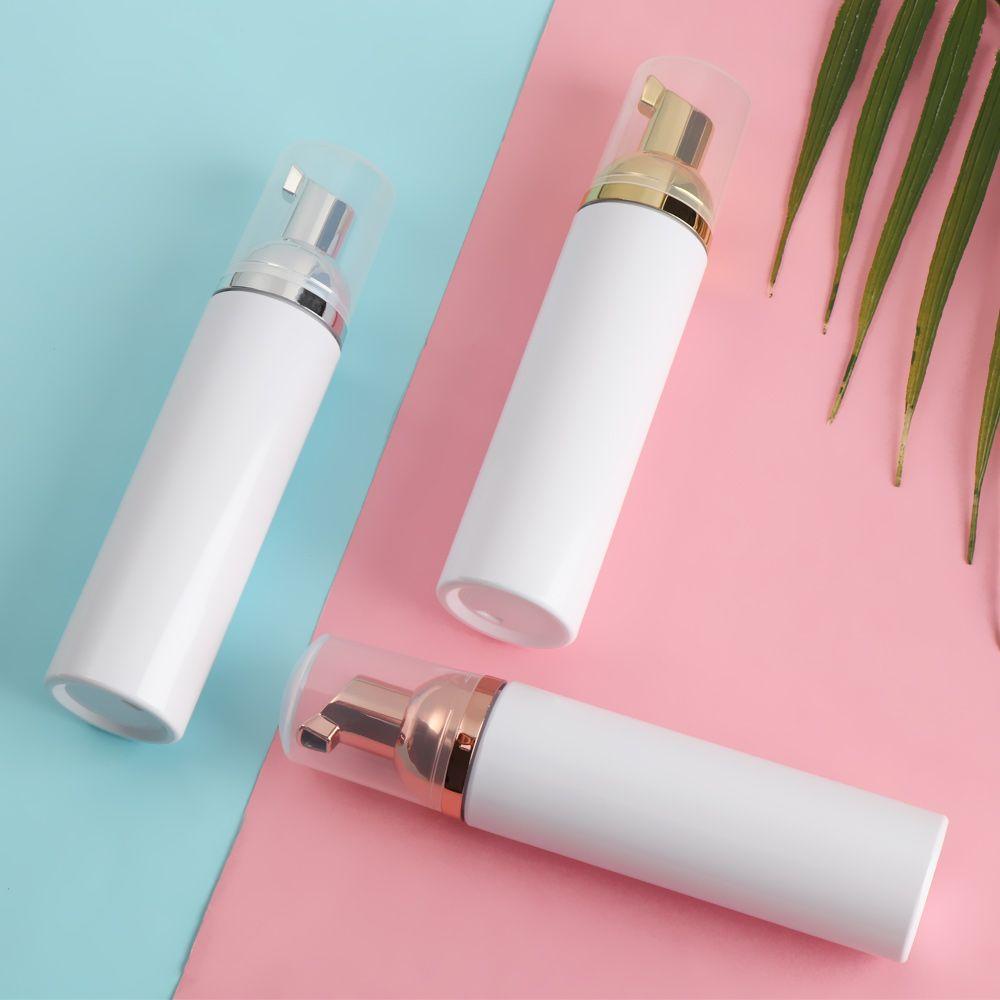 1 Bình Đựng Xà Phòng Dạng Nhấn Bằng Nhựa Tiện Dụng Cho Nhà Tắm