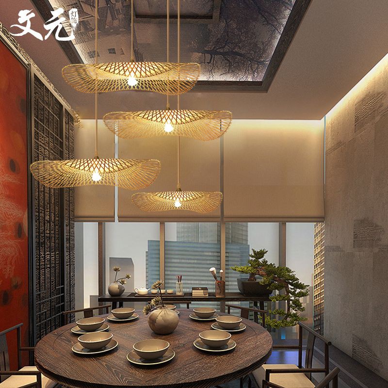 Đèn tre đèn mây tre đèn lồng tre mã 0019