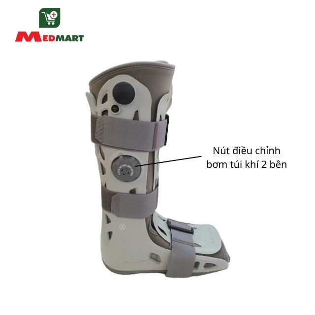 Giày Đi Bộ, Tập Đi Không Bó Bột Aircast Airselect DJO Global. Gãy Xương Bắp Chân, Gót Chân, Cổ Chân, Bong Gân - MEDMART