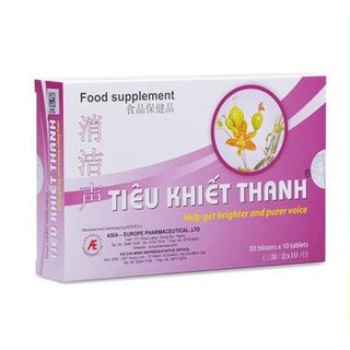 TIÊU KHIẾT THANH _ giúp giọng nói trong sáng hơn