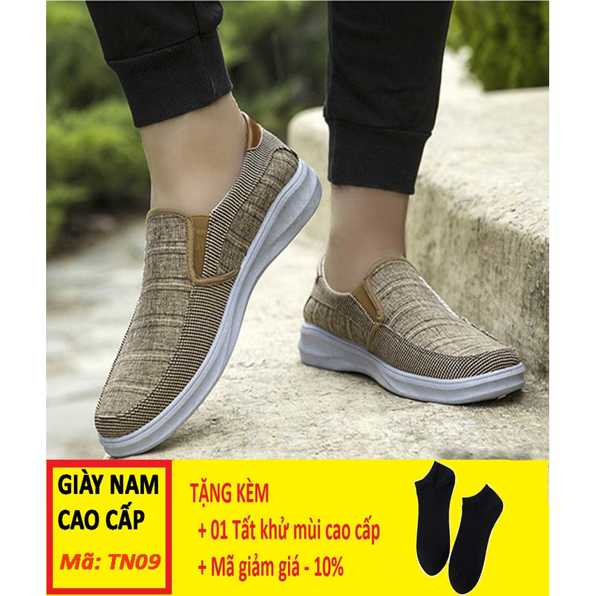 Giày Thể Thao Nam Cao Cấp 💖FREESHIP💖 Giày Không Dây Siêu Bền Đẹp