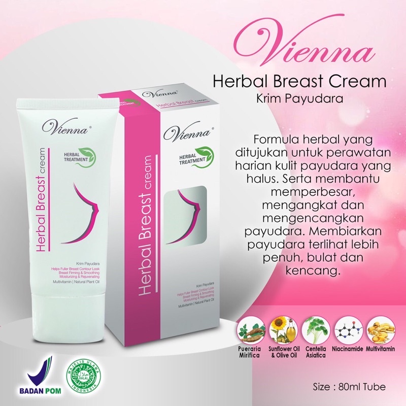 Kem thảo dược Vienna dưỡng ngực| Túi thơm 30ml | BigBuy360 - bigbuy360.vn