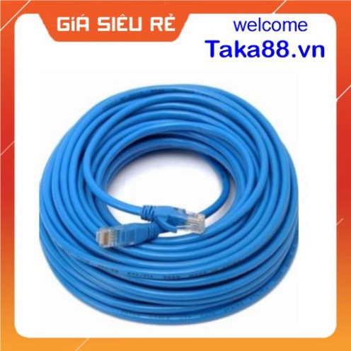 Dây Mạng Cat6 Bấm Sẵn 2 Đầu 10m 15m 20m 25m 30m 35m 40m 45m 50m 60m 70m 80m 100m - Cáp mạng