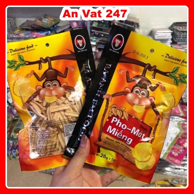 [ RẺ ]Snack pho mat miếng Ba Anh Em Food Chất Lượng Ngon Hấp Dẫn [ Siêu Hot ]