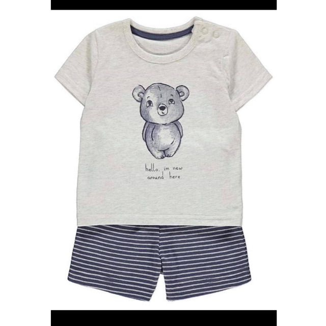 Bộ cộc tay Mr Bear