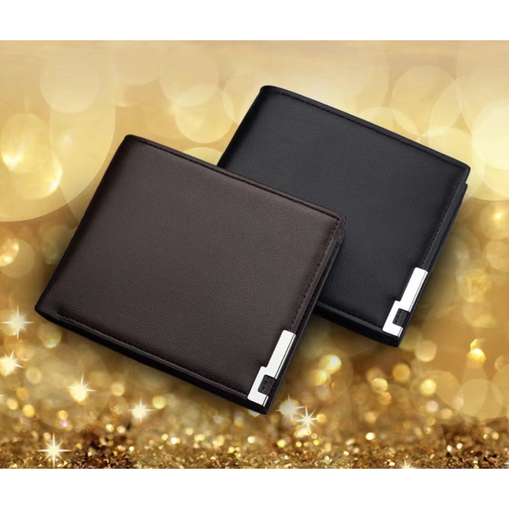 Ví Ngắn Bằng Sắt Phong Cách Hàn Quốc Dành Cho Nam