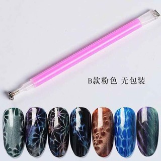 Nam châm mắt mèo hoa 2 đầu