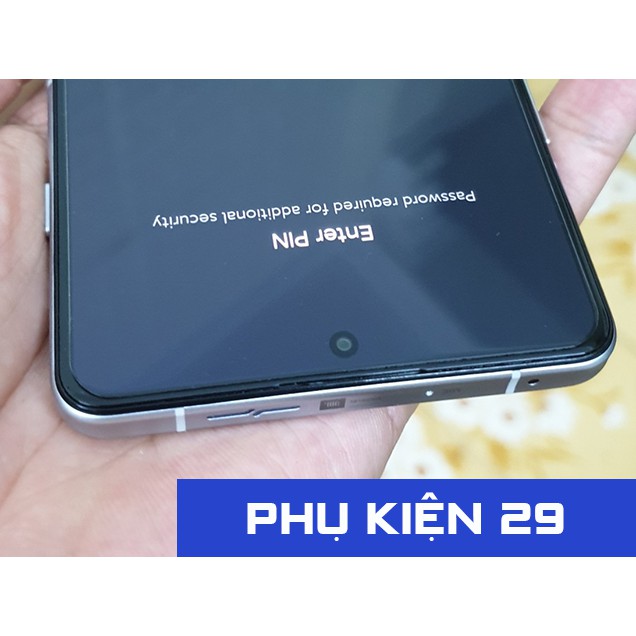 Dán kính cường lực VUỐT SIÊU MƯỢT chống bám vân tay GOR