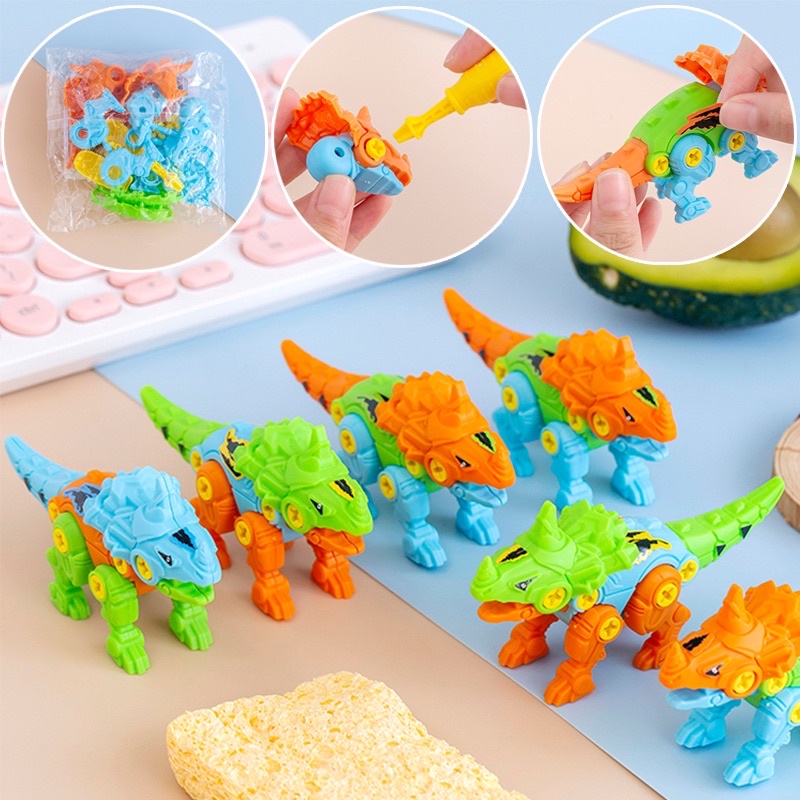 Lắp ráp khủng long Đồ chơi thông minh cho bé trai - Đồ chơi lắp ghép trí tuệ cho trẻ