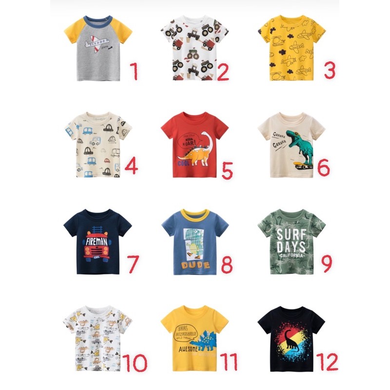 Áo phông cộc tay 27 KIDS cho bé trai
