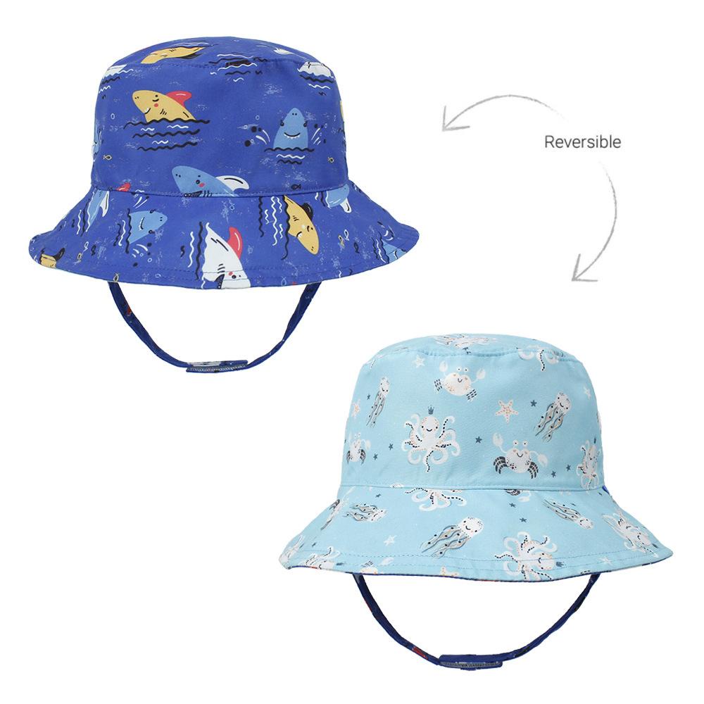 LAYOR1 Mũ Rộng Vành UPF 50 + Mũ Bucket Cho Bé