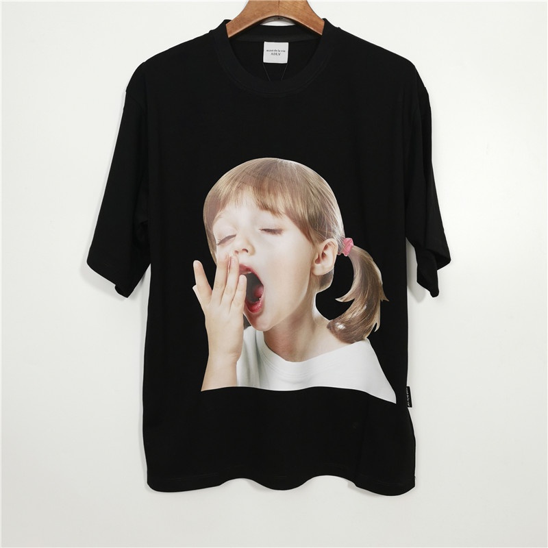 ADLV Hot ITEM Áo Thun Cotton Tay Ngắn Đơn Giản Dành Cho Nam Và Nữ Size Lớn