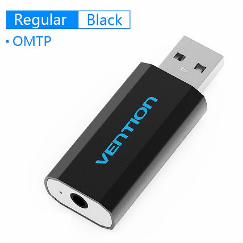 Usb chuyển đổi âm thanh Vention từ AUX Jack 3.5mm sang Mic 5.1