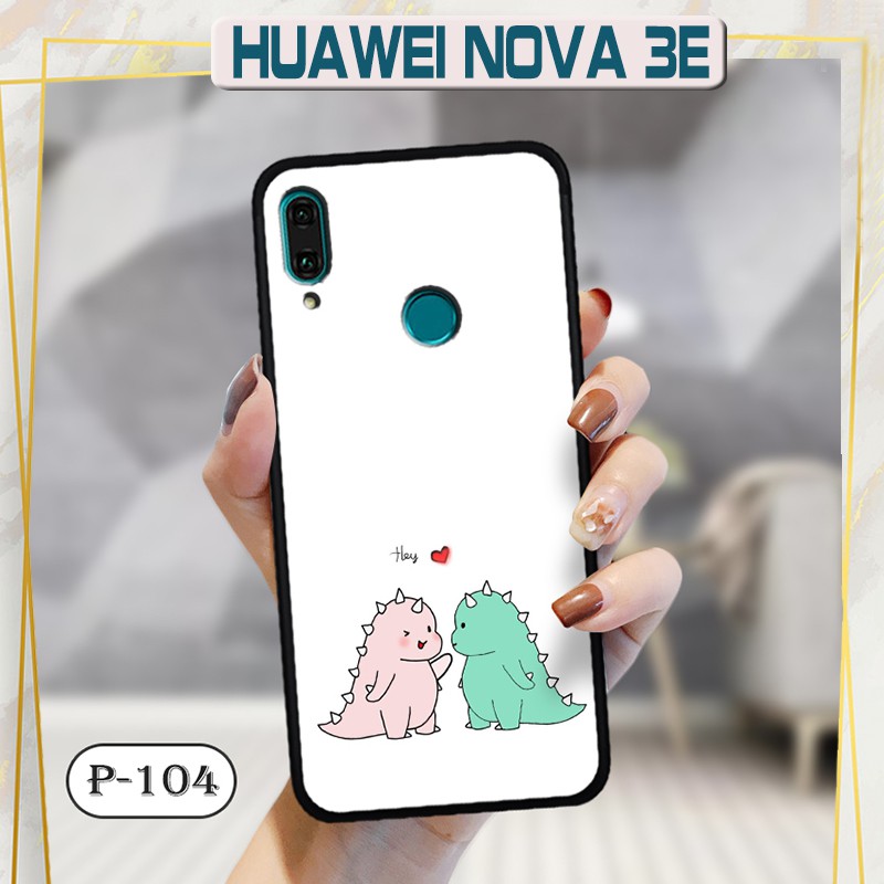 Ốp lưng 3D Huawei Nova 3e- hình  hoạt hình