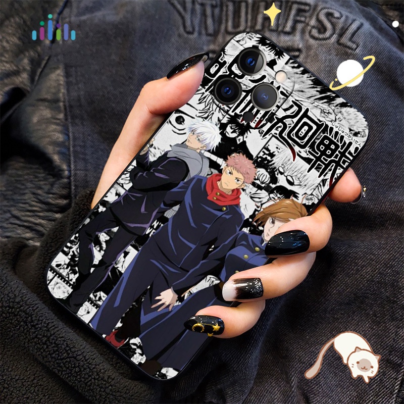 Ốp Điện Thoại Mềm Hình Jujutsu Kaisen Gojo Satoru Cho Samsung Galaxy A02s A03S A13 A33 A53 A73 Plus Lite WR99 Mới