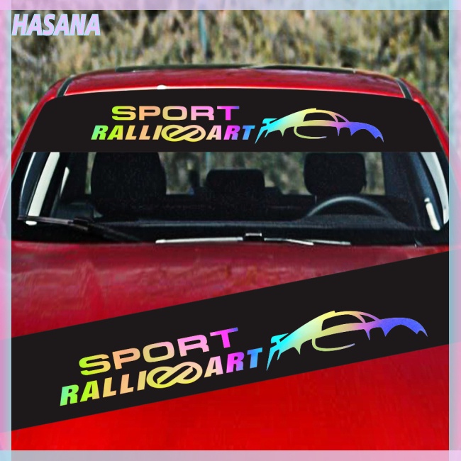 Đề Can Phản Quang Nhiều Màu Sắc Dán Kính Chắn Gió Xe Hơi