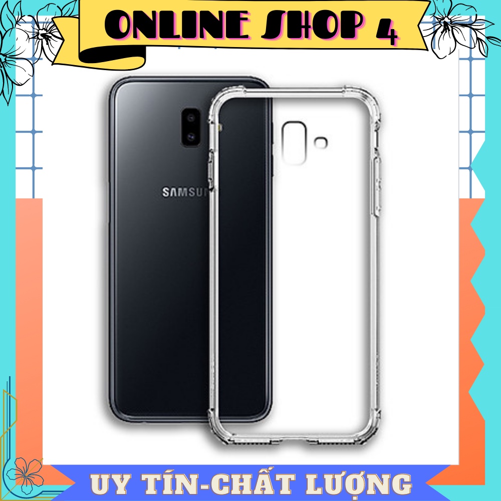 Ốp Lưng Samsung J4 Plus Dẻo Trong Suốt Chống Sốc Có Gù Bảo Vệ 4 Gốc-phụ kiện online shop