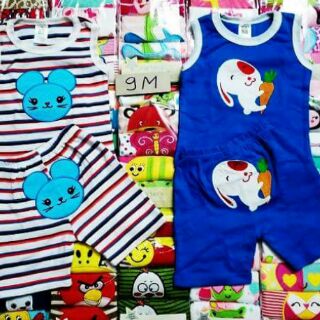 Bộ sát nách cho bé Carter Thái Lan set 2 bộ