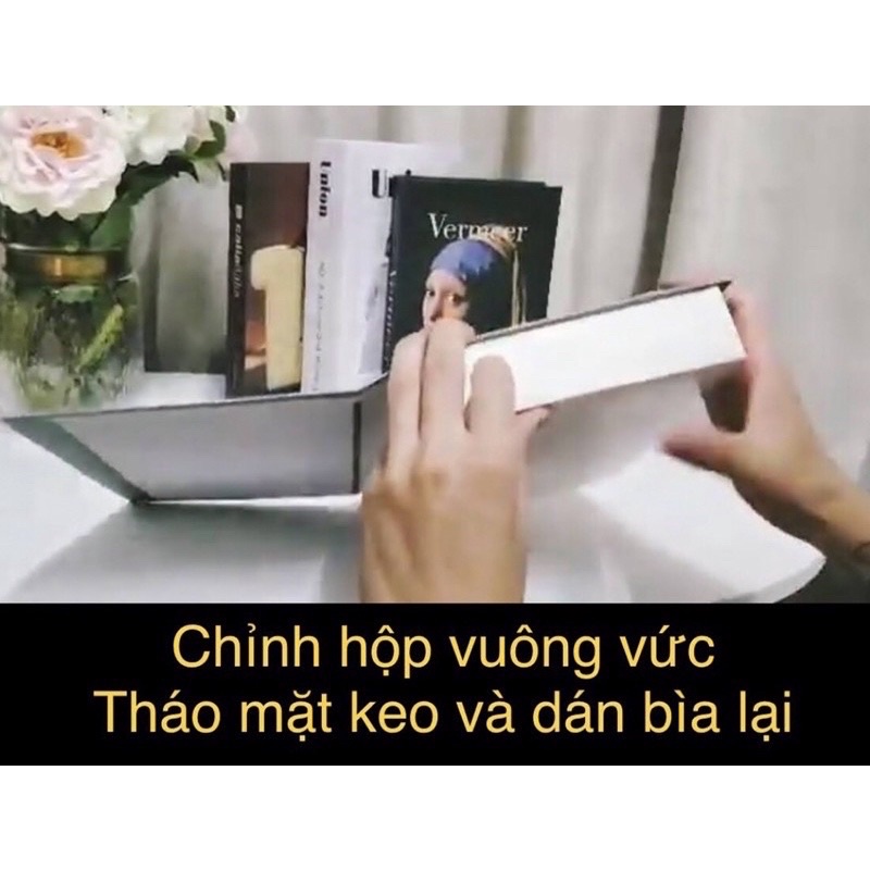 Sách mô hình trang trí decor Phanlee