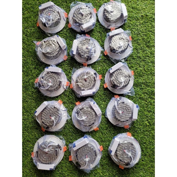 Đèn Led Âm Trần Đế Đúc, Nguồn Tenta , Đổi 3 Màu , 7W Phi 90 , 7w phi 76