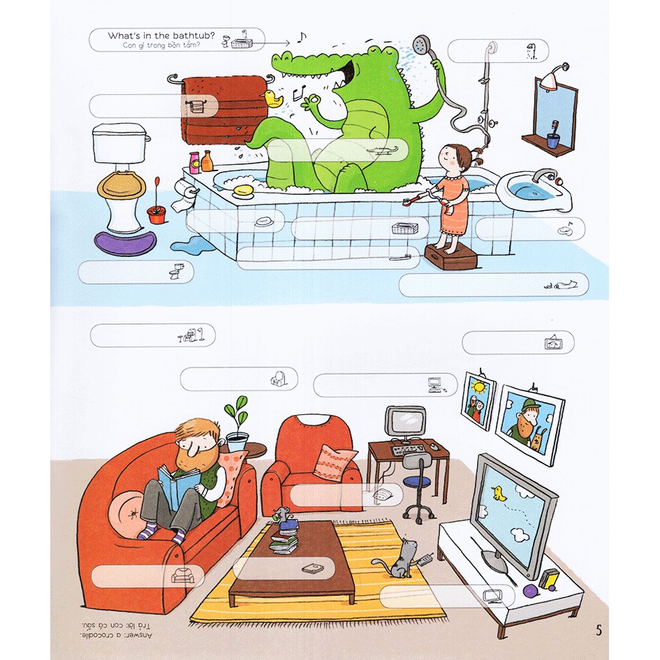 Sách - My First English Sticker Book - Sách Sticker Đầu Tiên Của Em | BigBuy360 - bigbuy360.vn