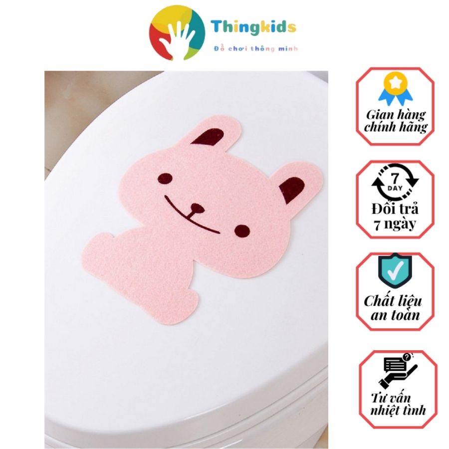 Tấm dán khử mùi nhà vệ sinh, khử mùi bồn cầu - Thingkids