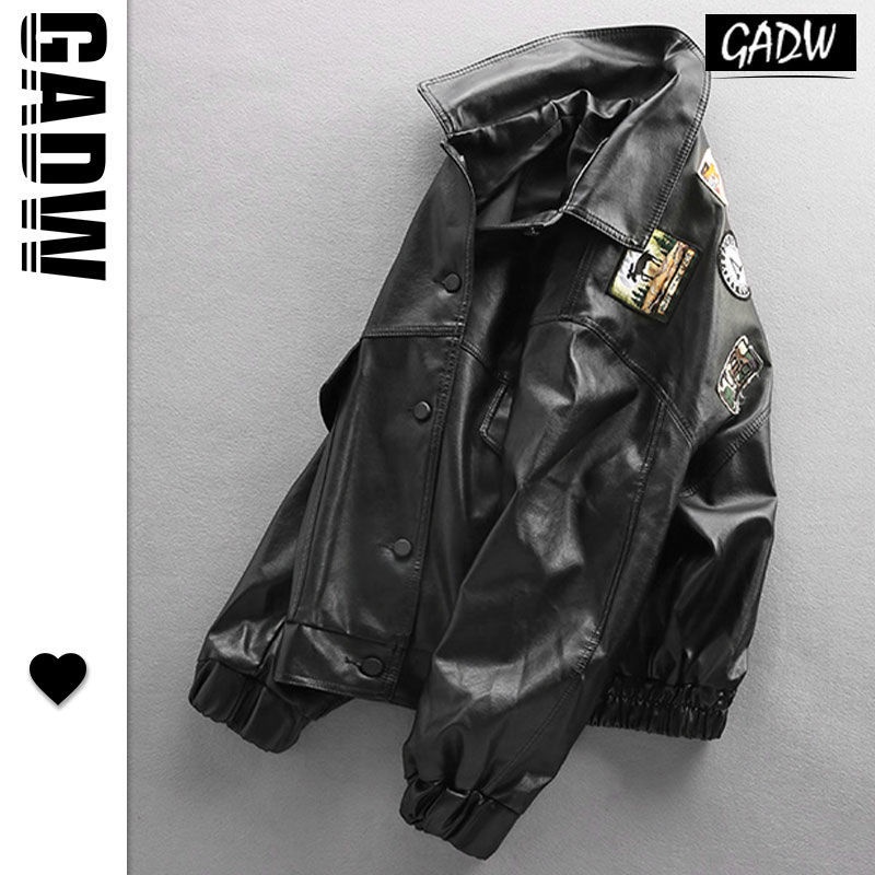 Áo Khoác Da PU Thời Trang Âu Mỹ Cá Tính Cho Nam Nữ 2022