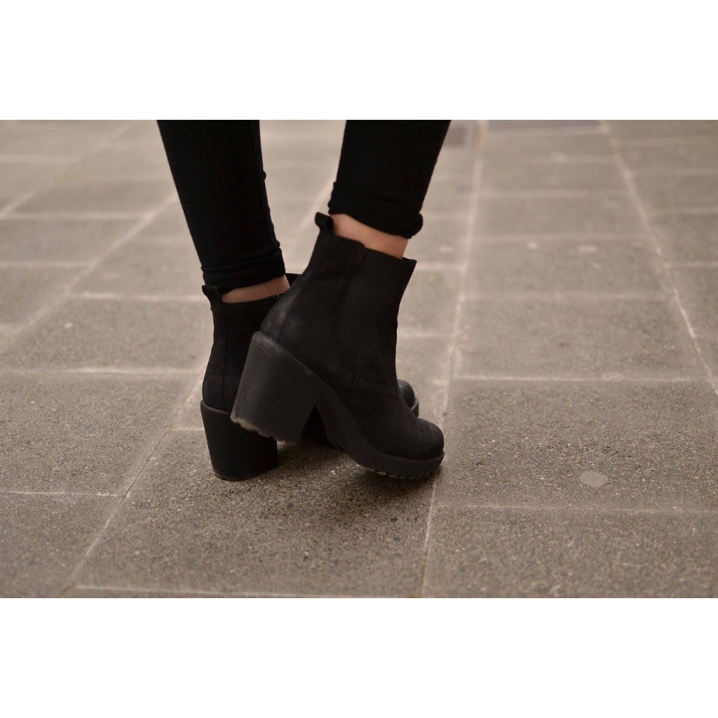 Chelsea Boots Vagabond Grace xuất xịn da nubuck size 38-41