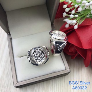 Nhẫn bạc nam rồng đẹp độc lạ HCM A80032