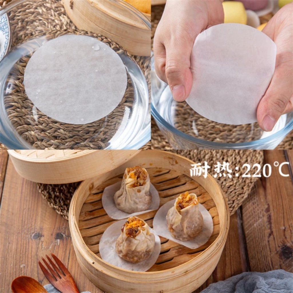 500 giấy nến lót bánh bao sz 11 tròn