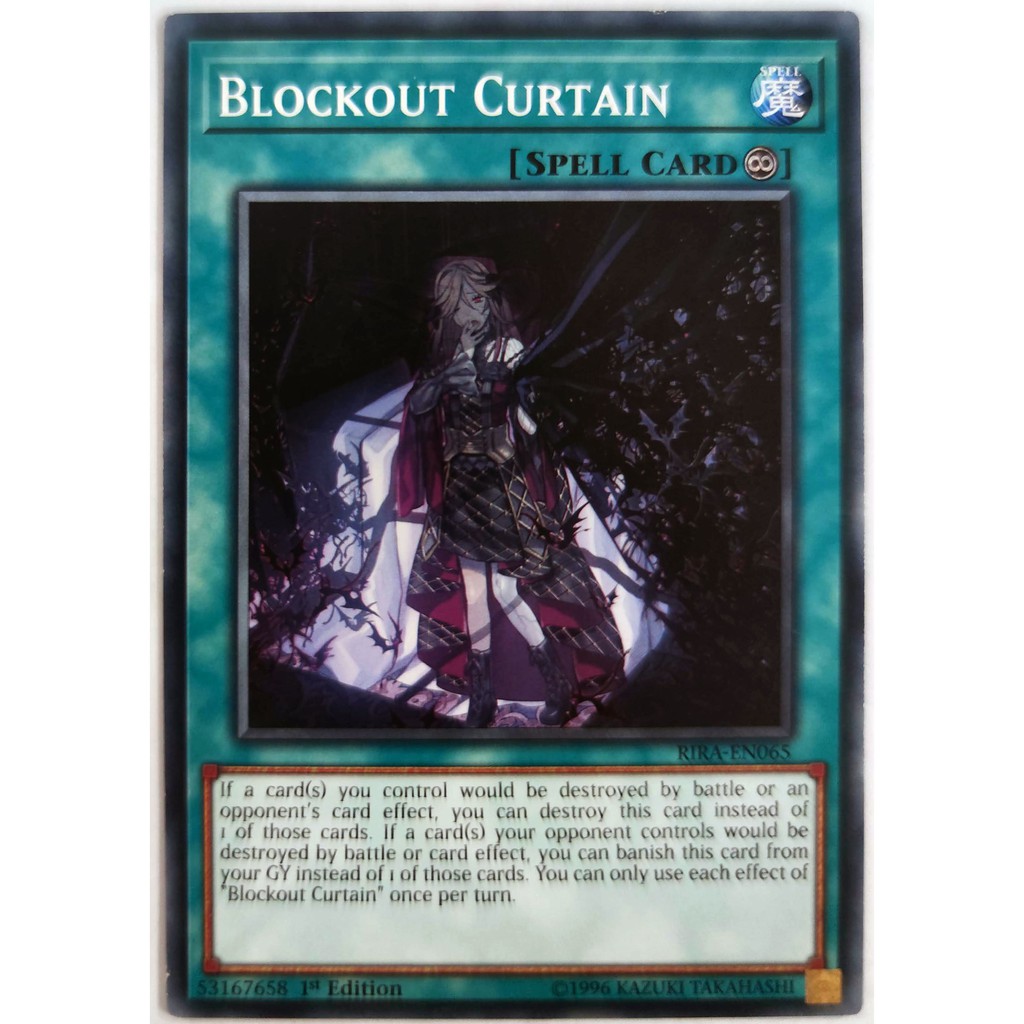 [Thẻ Yugioh] Blockout Curtain |EN| Common