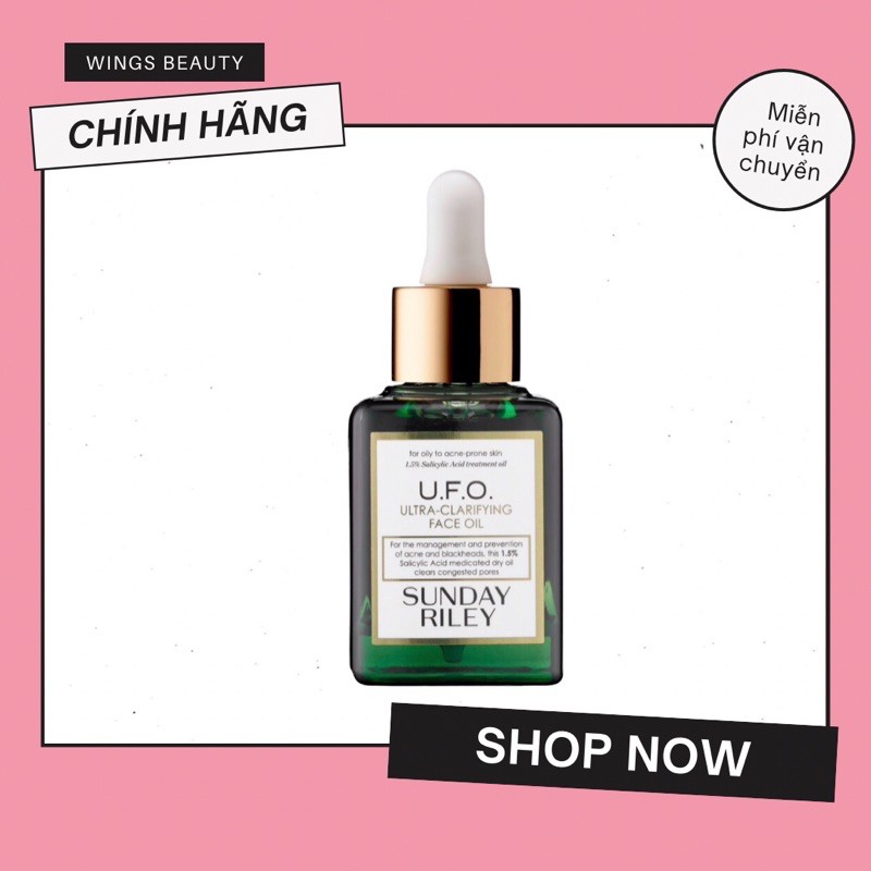 Dầu dưỡng SUNDAY RILEY - U.F.O ultra-clarifying face oil 35ml