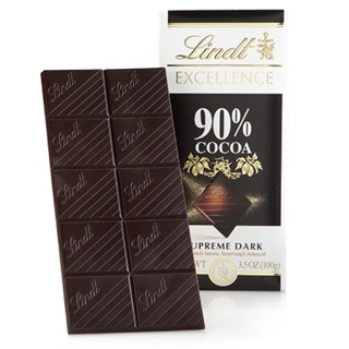 Combo 20 thanh Kẹo Chocolate Lint Dark Excellence 90% Cocoa 100g