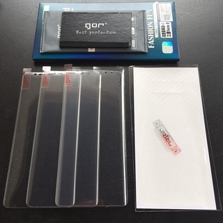 Bộ 4 miếng dán Samsung NOTE 7/NOTE 8/NOTE 9/NOTE 10/NOTE 10 PLUS/NOTE 20 Ultra...hãng GOR cao cấp Full màn 6H