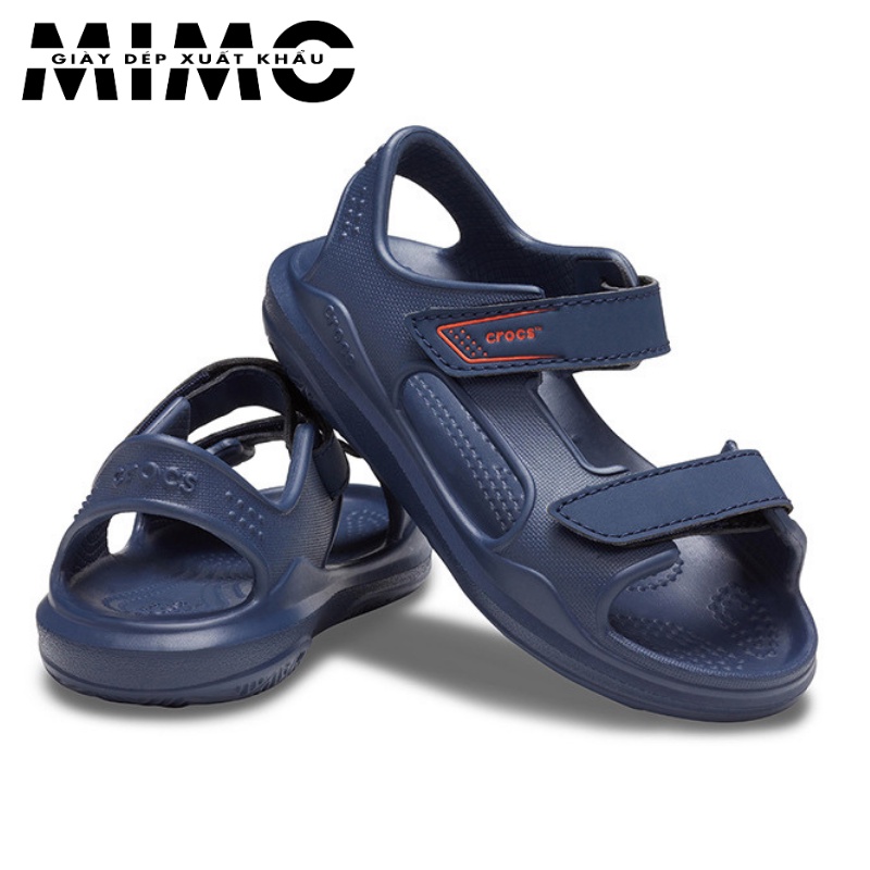 Sandal trẻ em Swiftwater Cross, dép quai hậu bé trai màu xanh navy êm mềm nhẹ, chống trơn trượt