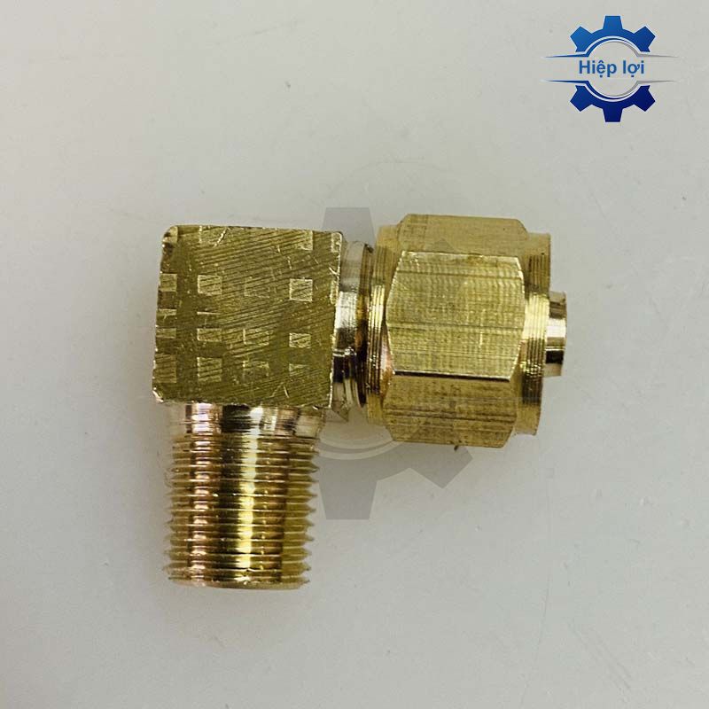 Co thau ren ngoài siết ống khí nén