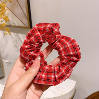 INS Scrunchies Dây buộc tóc hoa