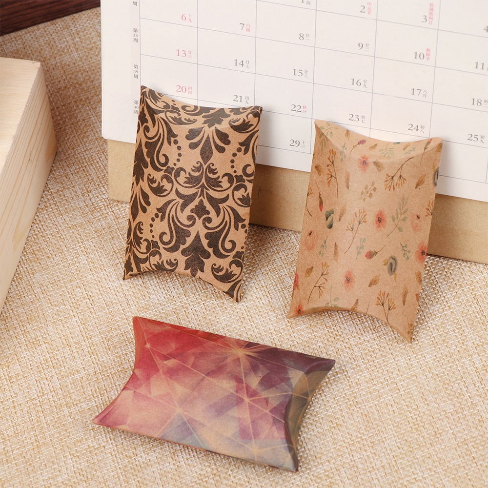 Bộ 10 Túi Đựng Quà Bằng Giấy Thiết Kế Xinh Xắn